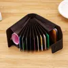 Storage Bags 2023 Fashion Unisex Men Business Leather Wallet ID Holder Name Cards Case Pocket Organizer Money Phone Coin Bag