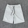 Menshorts jogging byxor mode comfort byxor par löser utomhus brittisk stil ungdom reflekterande zip byxor