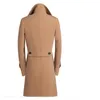 Men's Trench Coats arrival Winter wool coat men's spuer large slim overcoat casual cashmere thermal trench outerwear plus size S-7XL8XL9XL 231127