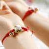 Charm Bracelets Girlfriends Student Bracelet Couples DIY Wrist Chain Exquisite Decor Hand Strap Knitting Alloy Braided Rope Delicate