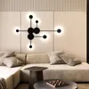 Vägglampan nattljus ledde modernt live rummet för sovrumsdekor estetik aplique pared inomhusbelysning
