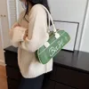 Borsa tote grande portatile per donna 2024 Nuova moda alla moda Borse monospalla sotto ascella Autunno Borsa da viaggio occidentale Borse a cuscino Portafoglio