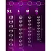 Sex Toy Massager 4 Sizes Glass Anal Beads Vaginal Balls Plug Butt Toys Chain Bead Game Products Viabrator