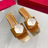 Women open-toe flat shoes Summer fashion sandals Designer casual comfortable beautiful beach slippers