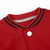 Jackets Kinder Girls Jungen Baseball Plain Jacket Kinderkleidung Frühling Herbst Uni Uniformen Mantel Langarm Patchwork Oberbekleidung 231127