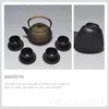 Dinnerware Sets Iron Tea Cup Chinese Teacups Home Water Coffee Household Metal Mugs Retro Style Mini