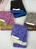 Écharpes Rayé laine mélange écharpe femmes hiver marque Design Plaid foulards automne chaud doux à carreaux châle cou Protection accessoire 231127