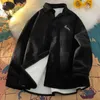 Chemises décontractées pour hommes Hommes Chemise Corduroy Vintage Patch Pocket Cardigan Élégant Revers Manteau à poitrine unique pour l'automne hiver