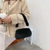 Akşam çantaları kadın çanta trend tasarımı peluş hayvan baskı alışverişi kadın çanta omuz altındaki koltuk altı kalite çanta