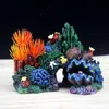 Decorations Fish Tank Landscaping Background Package Coral Conch Shell Rockery Resin Water Grass Fake Tree Aquarium Decoration Supplies