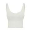 Reggiseno sportivo da donna Camicie da yoga Gilet da palestra LU-47 Canotte push-up per il fitness Intimo sexy Top da donna Reggiseno con cinturino regolabile antiurto