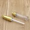 8 ml DIY Leere Lippenglanz-Flaschenbehälter Make-up-Werkzeug Kosmetik Goldkrone Kunststoff-Lipgloss-Röhrchen Wnnjv