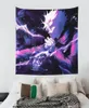 Tapissries gojo satoru jujutsu kaisen tapestry vägg hängande hippie anime manga bohemian filt rum hem dekor 95x73cm8602206