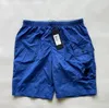 Herren-Shorts, 6 Farben, eine Linse, Brillentasche, Hose, Shorts, lässig, gefärbt, Strand, kurze Hose, Sweatshorts, Badeshorts, Outdoor-Jogging-Trainingsanzug, Größe M-XXL, Schwarz