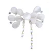 Brosches Elegant Rhinestone Crystal Opal Bow Knot Brooch Pin Luxury Pins For Women Bridal Wedding Jewelry Gift Broches Mujer