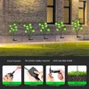 장식 조명 시뮬레이션 배 트리 LED 조명 지능형 제어 가정 정원 잔디밭 램프 저장 전기