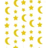 Feestdecoratie Bling Moon Star Banner Met Glitter Decoreren Papieren Slinger Voor Eid Mubarak Ramadan Decoraties Bruiloft Verjaardag Decor