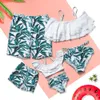 Familjsmatchande kläder Familj Matchande kläder Mamma och jag badkläder Mamma och dotter Swimsuit Family Look Dad Son Swim Trunks Shorts Beachwear 230427