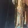 Nouvelle arrivée Saxophone Tenor Instruments de musique professionnels en laiton STS-802 BbTone Antique cuivre B Tube Sax avec étui gants d'embout