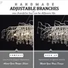 Modern Crystal Chandelier Round Branch Forest Silver Pendant Lamp Home Lighting for Dining Room Kitchen Rain Drop Hanging Light