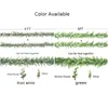 装飾的な花180cm/6フィート霜の白い緑のブドウ人工ユーカリ装飾庭の結婚式1.8mの花輪を吊るす家に