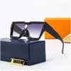 Sunglasses 2022 Spring Designer Luxury Square High Quality Wear Comfortable Online Celebrity Fashion Glasses Model L031 Drop Deliver Dhfuf