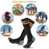 Sports Socks 5V 5000mAh Uppvärmda strumpor 4 växlar Justerbara elektriska strumpor för män Kvinnor Winter Warm Outdoor Sports laddningsbara termiska strumpor 231124