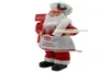 12 -calowe Boże Narodzenie Chef Santa Figurine Doll Akcesoria Święty Mikołaj Figurki Święte Ozdoby Wisior Party