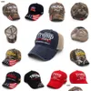 Caps & Hats President Donald Trump 2024 Ball Hat Baseball Caps Designers Summer Hats Women Mens Snapback Sports Jogging Outdoor Beach Dhgka