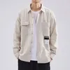 Männer Casual Shirts Frühling Und Herbst Outwear Hanbok Menswear Japanische Straße Kleidung Hohe Qualität Harajuku Lose Fit ZZ