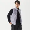 Trenchs de femmes manteaux de coton gilet hommes automne et hiver mince intérieur thermique léger jambières décontractées à l'intérieur de l'extérieur usure petite veste