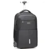 Duffel Bags 2023 Travel Rupting рюкзак для мужчин оксфордский багажный пакет на колесо рулевой багаж
