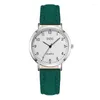 Wristwatches Digital Scale Simple Ladies Belt Watch Fashion Small Fresh Quartz
