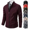 Pulls pour hommes 2023 Mode Hommes Pull tricoté Cardigan Joker Confortable Manteau décontracté chaud 231127