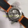 Relógios automáticos masculinos com foto real 600m mostrador cinza data laranja moldura de cerâmica pulseira de borracha super cal.8900 movimento casual mecânico relógio esportivo formal