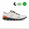 Chaussures Cloud sur x Running 3 Entraînement Cross Training Chaussure Coussin Mesh Hommes Baskets Ivoire Noir Eclipse Aimant Midnight Heron Fawn Olive Reseda Sneaker