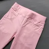 Spodnie Celana Pensil Anak Perempuan nogawka chuda elastisitas pinggang tinggi Panjang Ramping Belakang Saku Ganda Pakaian Peremp 230426