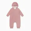 Ensembles de vêtements Design personnalisé Vêtements pour bébés nouveau-nés Tissu naturel Manches longues Bambou Romper Zipper Outwear Hiver