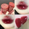 Läppglans koreansk spegel gelé glasyr vattentät långvarig fuktgivande söta glas läppstift sexiga röda läppar makeup kosmetika