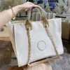 Mode Perle Classique Sacs De Plage Marque Femmes Sacs À Main Sac De Soirée Femme Toile Portable De Luxe Tendance Grand Sac À Main Dames Sac À Dos en gros Q32L