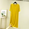 Women's Sleepwear Casual Nightgowns For Women Short Sleeve Ladies Nightshirt Modal Lace Dress Summer Nightdress Female Vestidos