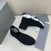 Designer Speed 1.0 2.0 Calzino Scarpe casual 1.0 Scarpe da ginnastica Piattaforma da uomo calzini da corridore scarpa nero bianco maestro da donna in rilievo Sneaker maglia velocità stivaletti da allenamento parigi