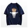 T-shirt da uomo T-shirt di marca di lusso Bear Print Summer Cotton T-shirt da uomo oversize Graphic T-shirt vintage da donna Cloes da uomo Spedizione gratuita G230427