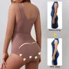 Womens Shapers Slimming Bodysuit Shapewear Postpartum Corset Briefs Wide Straps Body Shaper Modeling Underwear Butt Lift Tummy Control Panties 230426
