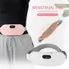 Ceinture amincissante Lady Coussin chauffant menstruel Ceinture chaude Soulager la douleur menstruelle Compresser Masseur Utérus Froid Dysménorrhée Soulagement Ceinture 230426