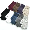 Party Favor Men and women winter gloves knitted woolen gloves for winter thickened cycling plush gloves LT673