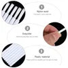 Makeup Brushes 100 Pcs Disposable Lip Brush Lipstick Make Up Tool Gloss Applicator Tools Nylon Wool Accessories Supplies Flat