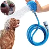 Püskürtücüler Pet Masaj Banyosu Köpekler İçin Kediler Silikon Köpek Büyük Köpek Duş Baş Püskürtücü Maskotalar Tımarlama Eldiven Aksesuarlar Malzemeler