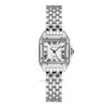 Kvinnors klockor 2023 Luxury Fashion Square Gold Eloy Strap Ladies Quartz Arm Wristwatches Kvaliteter Kvinnlig Roman Scale Clock 230426