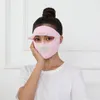 Bandanas Linsenmaske verstellbar weiblich zum Reiten Anti-Ultraviolett staubdicht Herrenkappen Sonnenschutz abnehmbar